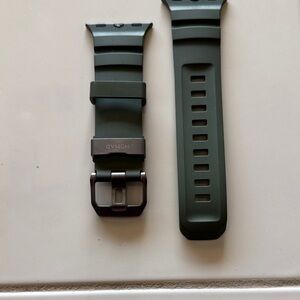 NOMAD Olive Green Watch Strap Apple ultra 2-3